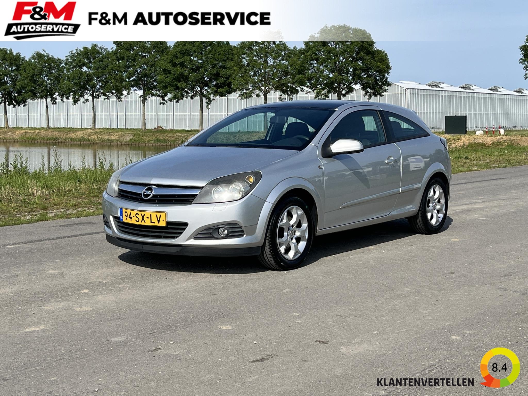 Opel Astra GTC 1.6 Sport Airco, cruise, radio, Auto's, Opel, Voorwielaandrijving, Zwart, 4 cilinders, 620 kg