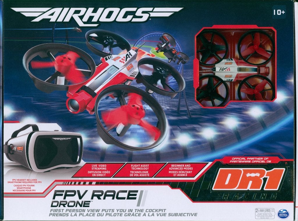 AIR HOGS DR1 OFFICIAL FPV RACE DRONE FOR HIGH-SPEED FLYING, Verzenden, Nieuw