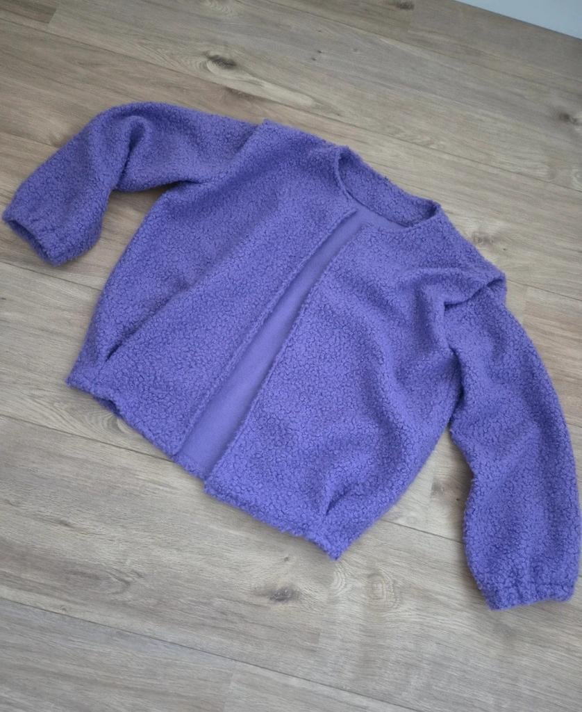 Vest/jasje, Ophalen of Verzenden, Zo goed als nieuw, Maat 38/40 (M), Paars