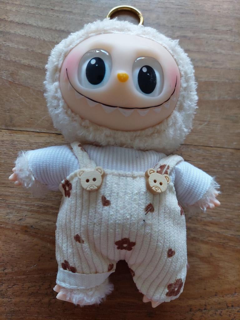 The Monsters knuffel met konijnenpakje sleutelhanger, Ophalen of Verzenden, Nieuw