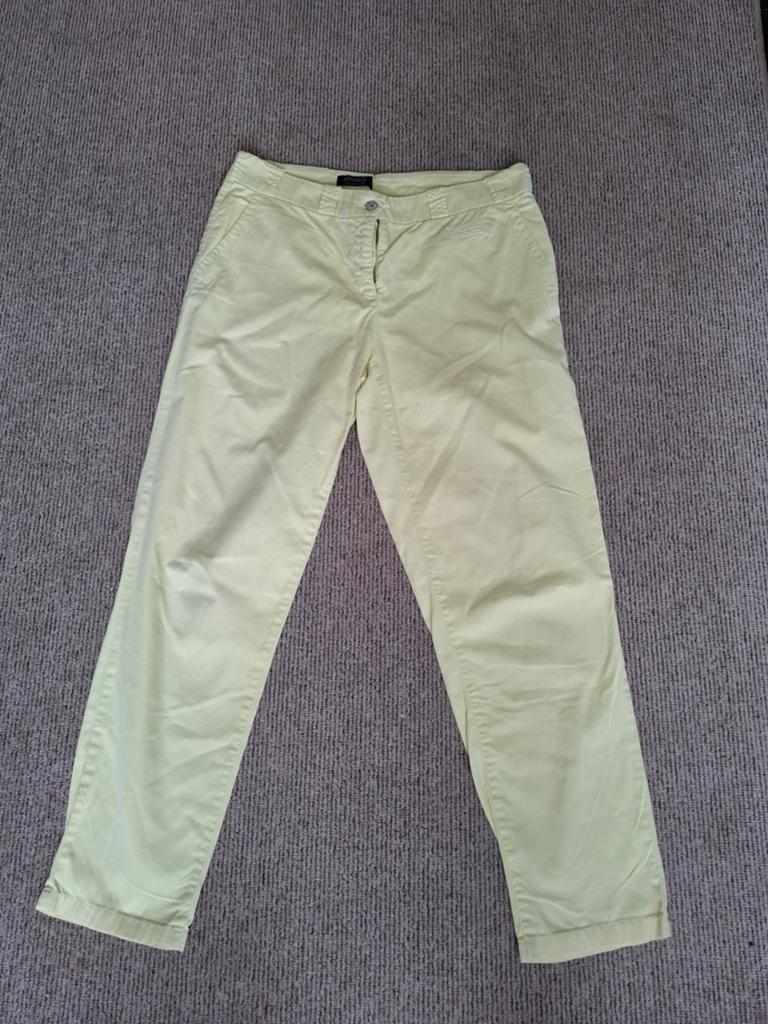 Apanage gele broek – maat 42 – nette chino broek, Geel, Maat 42/44 (L), Ophalen of Verzenden, Zo goed als nieuw
