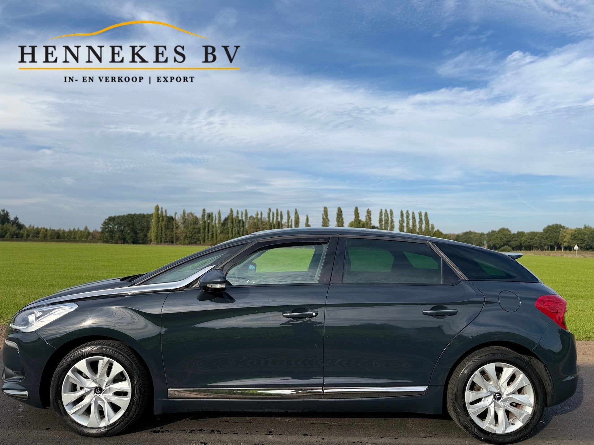 Citroen DS5 1.6 THP Business Executive Pano leder NAP, Auto's, Gebruikt, Zwart, 1395 kg, 1500 kg