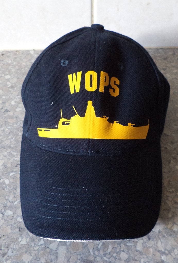 baseball pet cap koninklijke Marine WOPS patroille schepen, Ophalen of Verzenden, Marine, Nederland, Helm of Baret