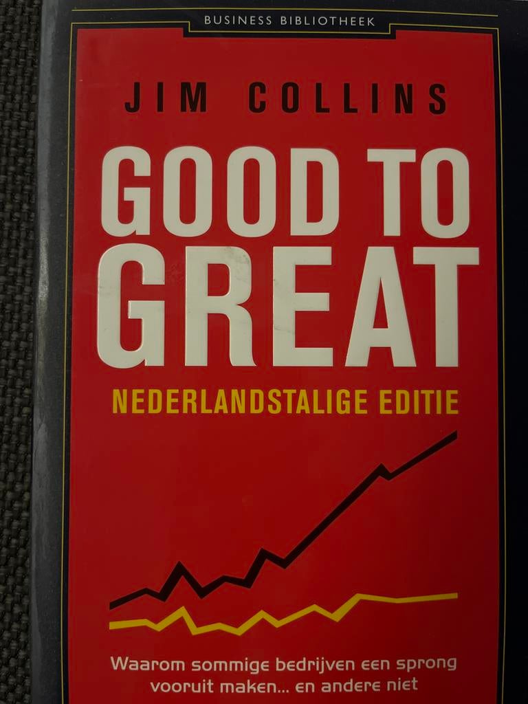 Jim Collins - Good to Great, Sociale wetenschap, Jim Collins, Ophalen of Verzenden, Zo goed als nieuw