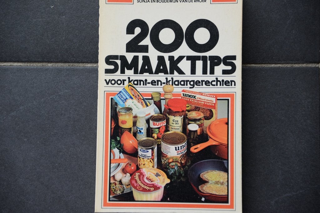 200 smaaktips voor kant- en klaargerechten., Boeken, Ophalen of Verzenden, Europa, Sonja en Boudewijn van de Rhoer, Zo goed als nieuw