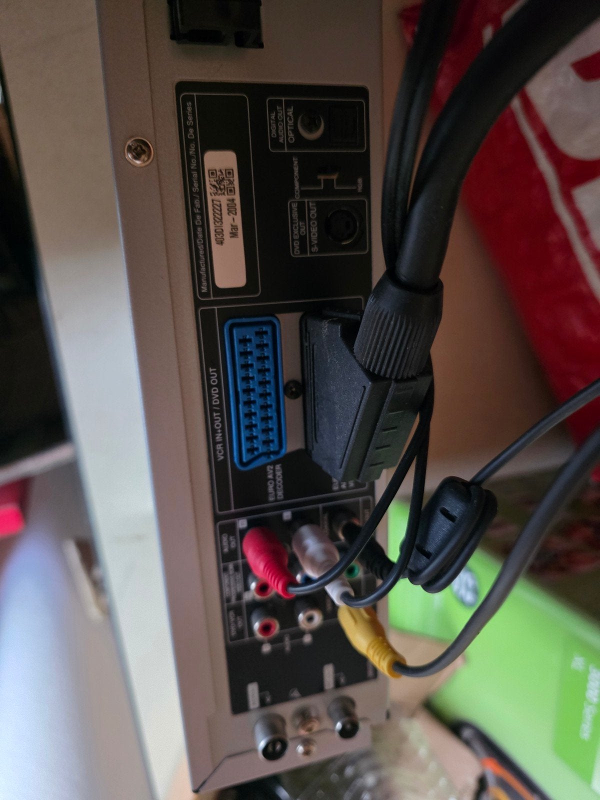 LG V8816 DVD Speler / VHS Recorder Combinatie, Ophalen of Verzenden