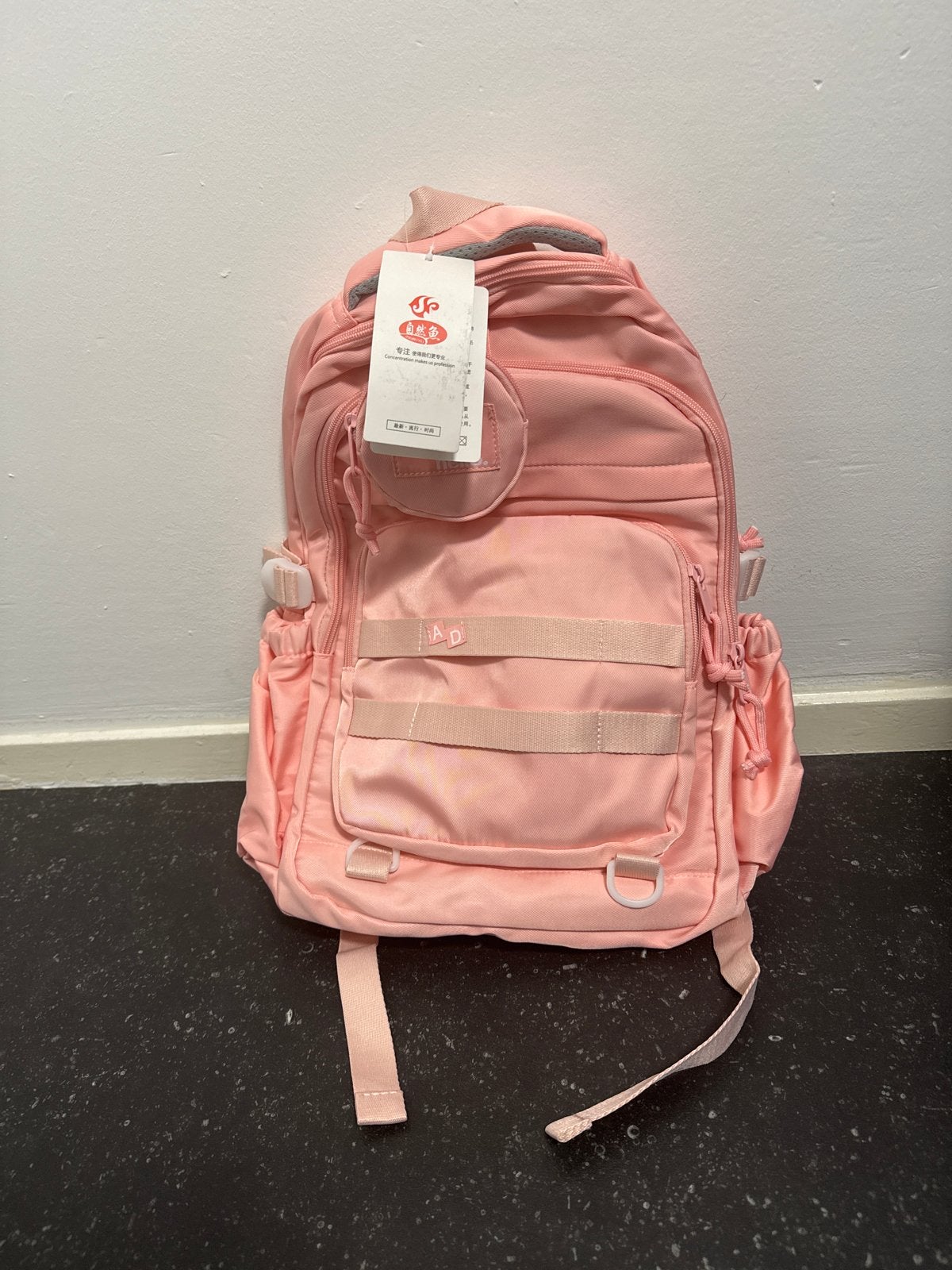Roze rugzak voor kindermaat - nieuw met label, 25 tot 40 cm, Nieuw, Ophalen of Verzenden, Overige merken