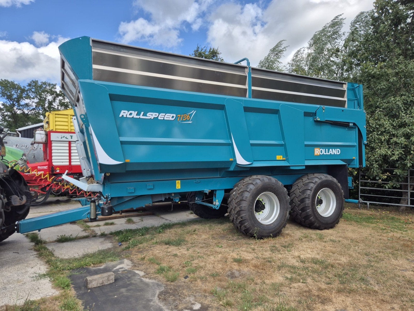 Rolland Veewagen Fendt 210 Vario Deutz 6185 1200 uur, Ophalen, Transport