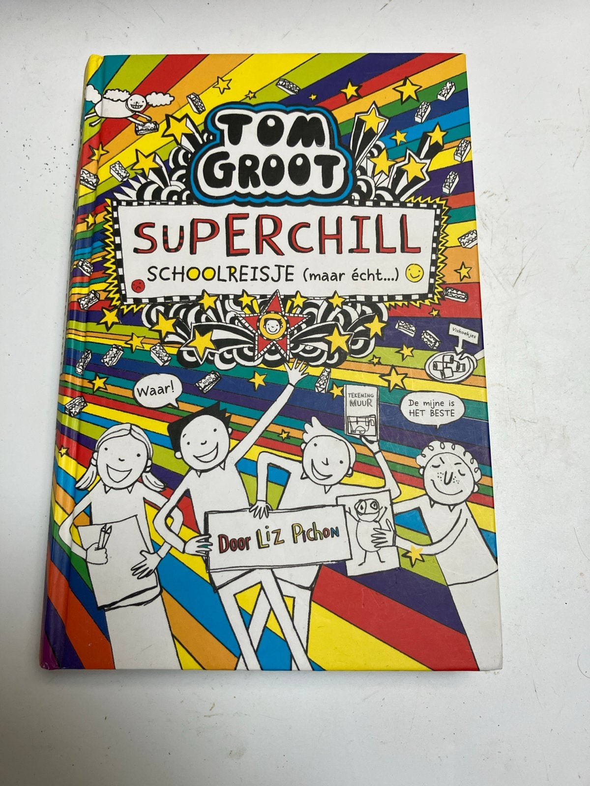 Tom Groot Superchill: Schoolreisje (maar écht...) - Liz Pich, Ophalen of Verzenden, Zo goed als nieuw, Fictie algemeen