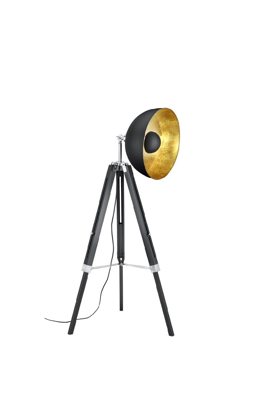 Trio Vloerlamp Liège –TWV €269 Vleugje Industriële Charme, Ophalen, Zo goed als nieuw, Metaal, 150 tot 200 cm