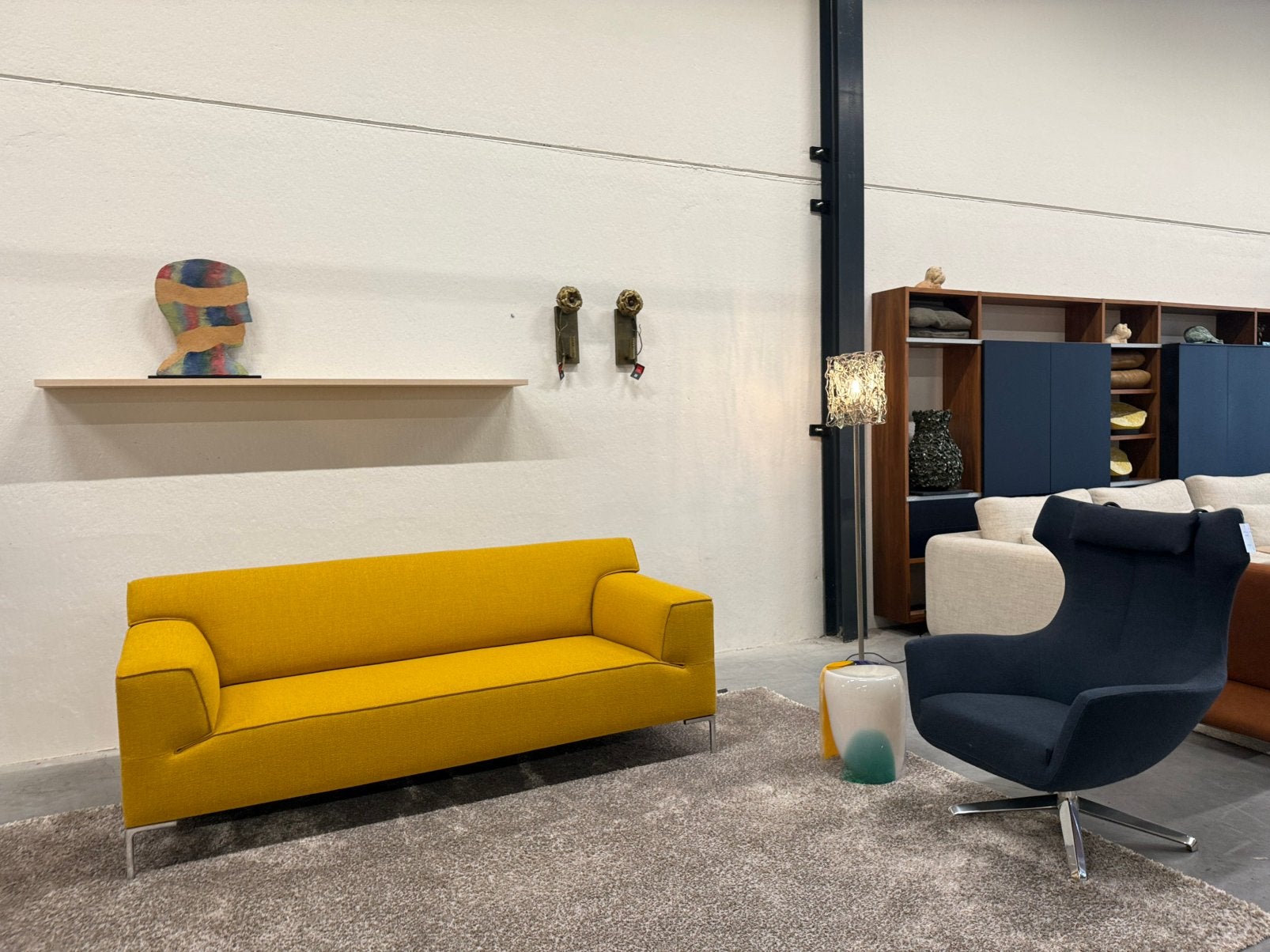SALE Design on Stock Bloq Bank Refurbished 2,5 3 4 Loveseat, Huis en Inrichting, Banken | Bankstellen, 75 tot 100 cm, Ophalen of Verzenden