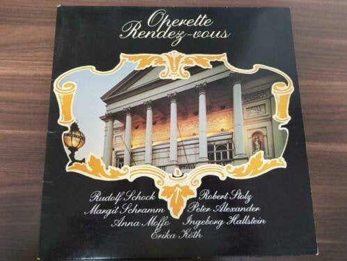 Operette Rendez-vous, Cd's en Dvd's, Vinyl | Klassiek, Zo goed als nieuw, Dubbel-LP, Opera of Operette, Dubbel-LP, Classicisme