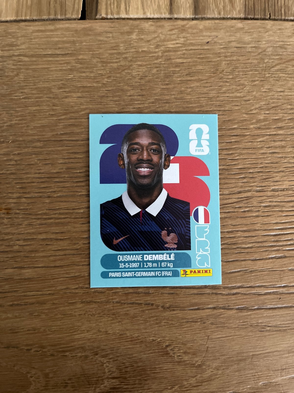 Ousmane Dembélé WK Sticker Panini 2026, Verzamelen, Ophalen of Verzenden, Nieuw, Speelkaart(en)