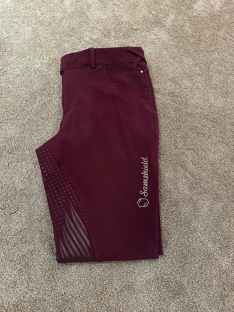 Samshield broek maat 40/L, Dieren en Toebehoren, Paardrijkleding, Ophalen of Verzenden, Zo goed als nieuw, Dressuur, Onderkleding