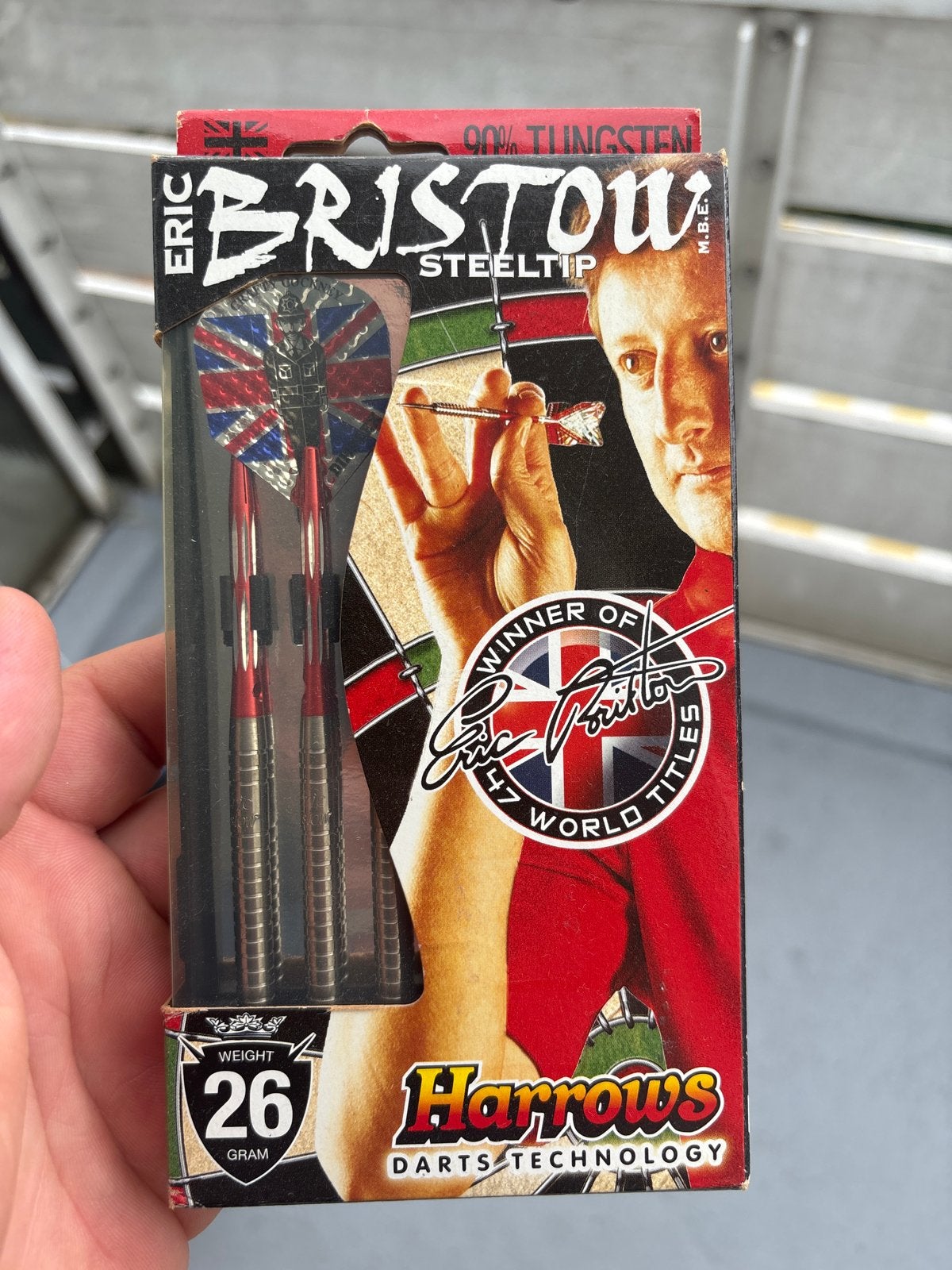 Zeldzame Eric Bristow Harrows Steeltip Darts 26 gram - Nieuw, Ophalen of Verzenden, Nieuw, Pijlen