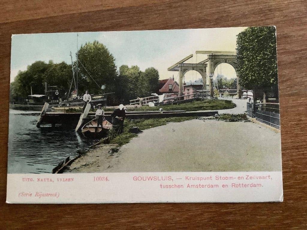 Alphen aan den Rijn, Gouwsluis, Ophalen of Verzenden, Voor 1920, Zuid-Holland
