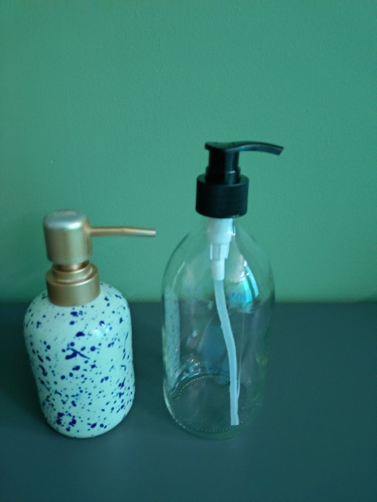 zeeppompje, Ophalen of Verzenden, Nieuw, Zeepdispenser/zeepbakje