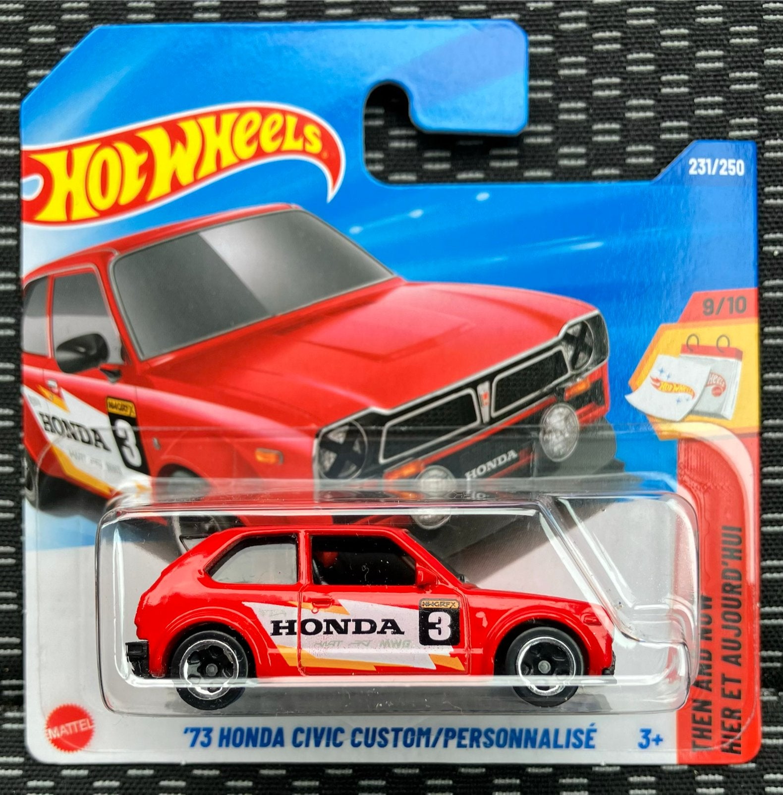 Hot Wheels '73 Honda Civic Custom Hotwheels, Hobby en Vrije tijd, Modelauto's | Overige schalen, Ophalen of Verzenden, Nieuw, Auto