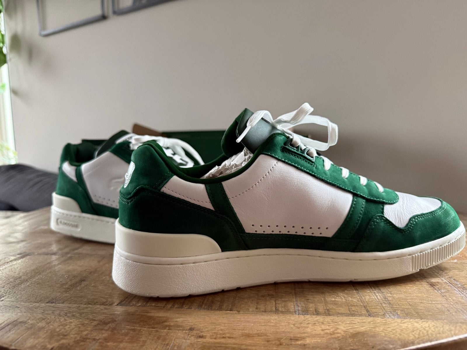 Lacoste T-Clip 124 4 SMA Sneakers - Maat 47 - nieuw, Kleding | Heren, Schoenen, Ophalen of Verzenden, Nieuw, Overige kleuren, Sneakers of Gympen