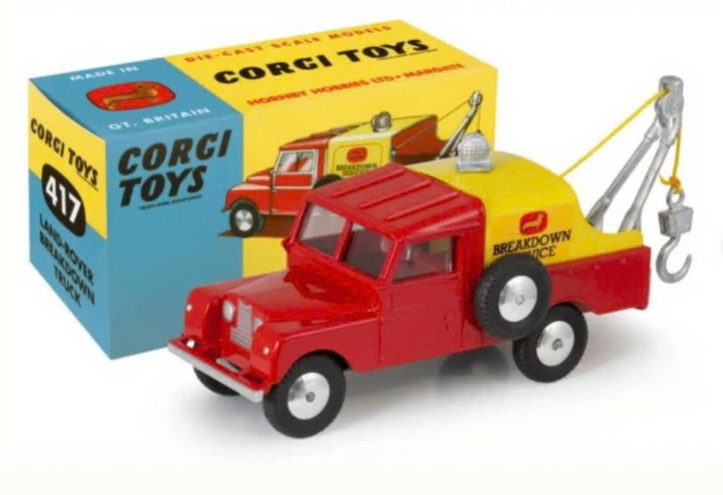 Land Rover Sleep / Takelwagen schaal 1/46 CORGI NEW ref. 417, Verzenden, Nieuw, Auto, Corgi
