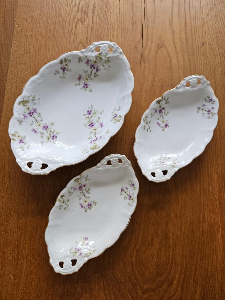 Versaille porseleine serveer schalen, Ophalen of Verzenden