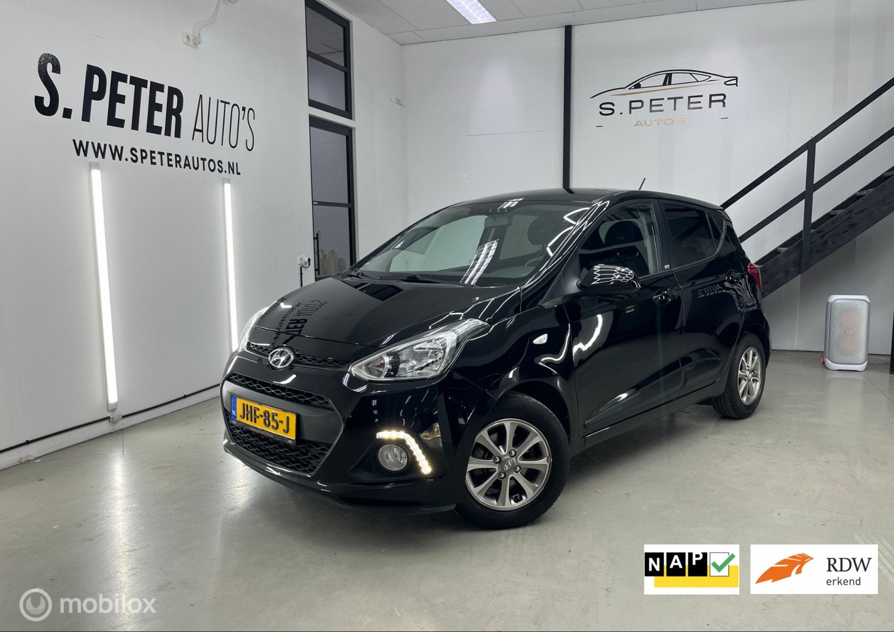 Hyundai i10 Passion Plus, Auto's, Hyundai, Voorwielaandrijving, Traction-control, Stof, Gebruikt