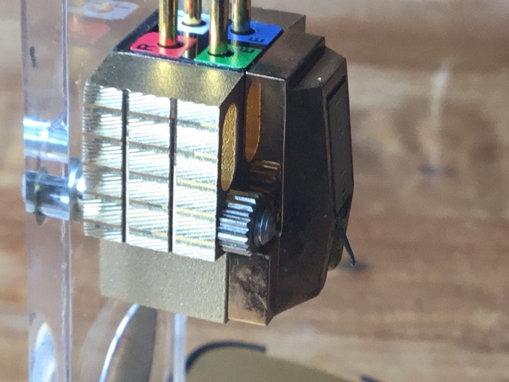 Denon DL-304 moving coil cartridge MC element, Ophalen of Verzenden, Gebruikt, Platenspeler-onderdeel, Overige merken