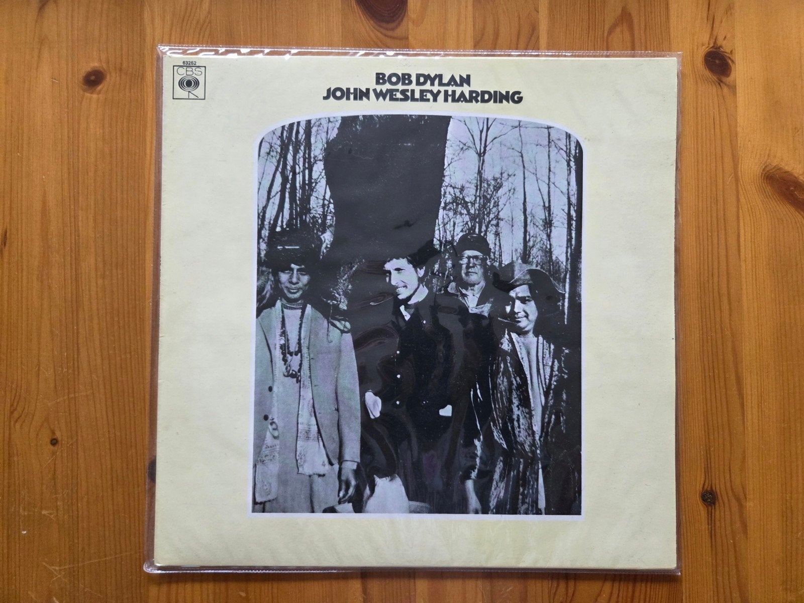 Bob Dylan John Wesley Harding, Beschermende buitenhoes, Ophalen of Verzenden, Gebruikt, 12 inch