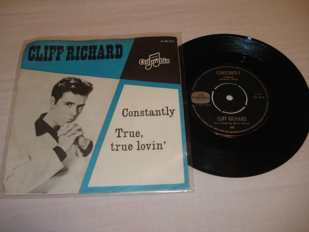 Cliff Richard    Constantly    NL      Orgineel, Fotohoes, Ophalen of Verzenden, Zo goed als nieuw, Pop