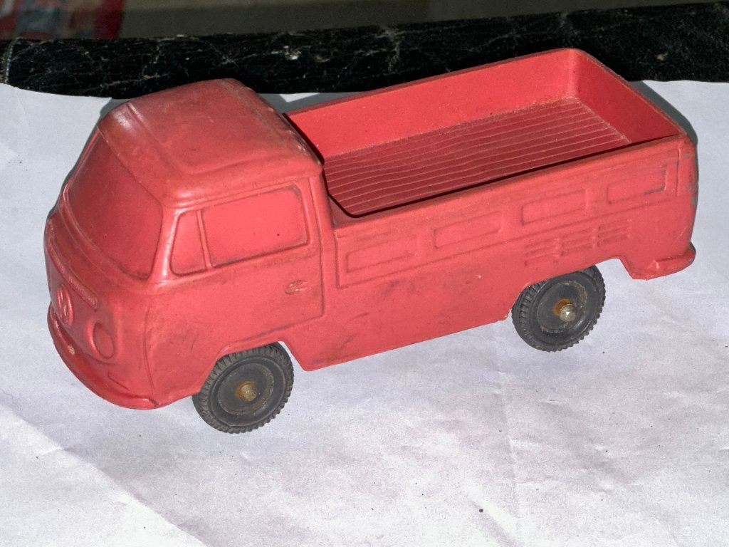 Vinyl line germany ca.1/32 Volkswagen vw t2 platte bak rood, Ophalen, Gebruikt, Bus of Vrachtwagen, Overige merken