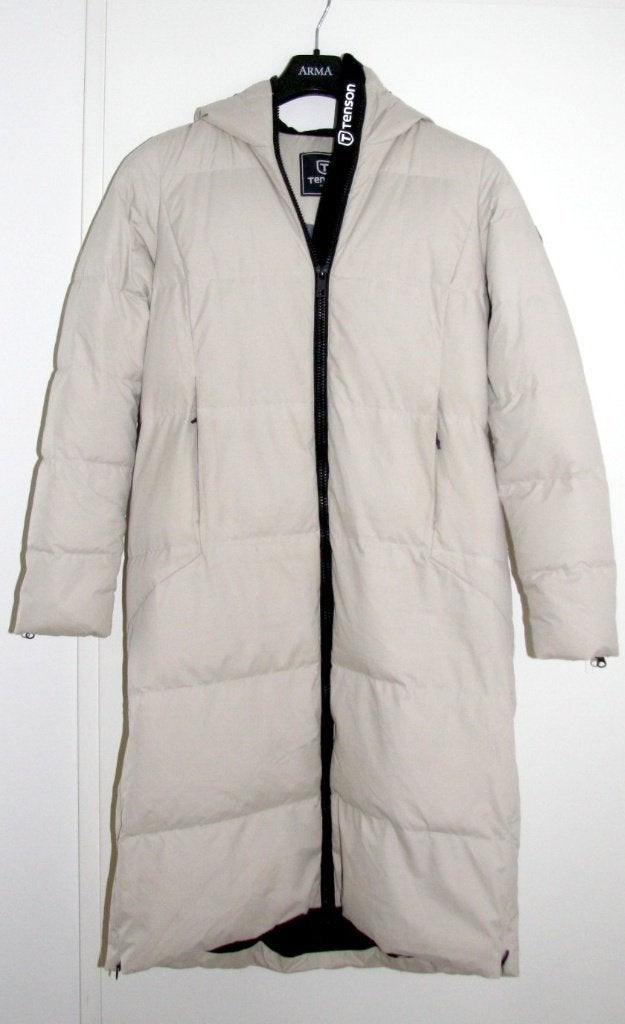 dames jas merk TENSON, Kleding | Dames, Jassen | Winter, Maat 38/40 (M), Wit, TENSON, Ophalen of Verzenden