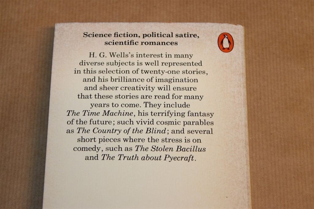 Selected Short Stories — H.G. Wells, Penguin 1981, Boeken, Ophalen of Verzenden, Gelezen