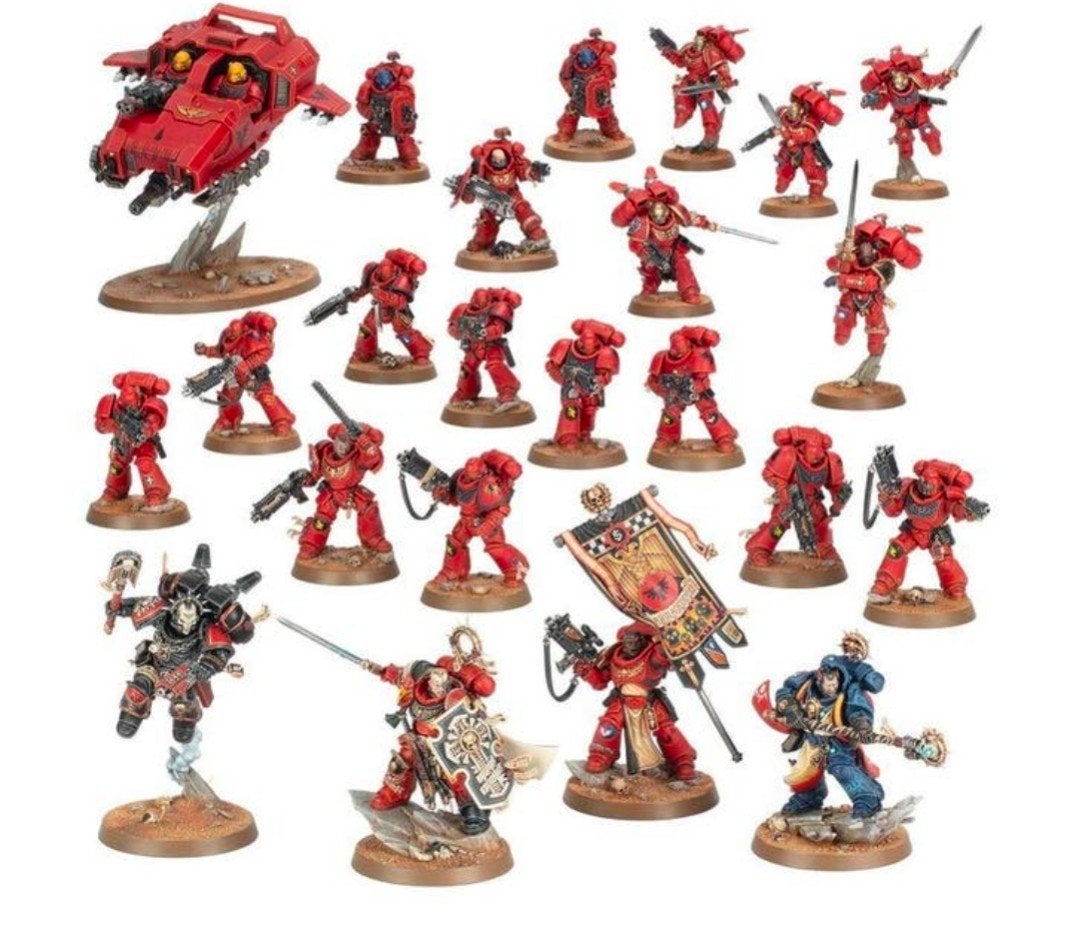 Armageddon Space Marine Half (compleet), Ophalen of Verzenden, Nieuw, 1:35 tot 1:50, Figuur of Figuren