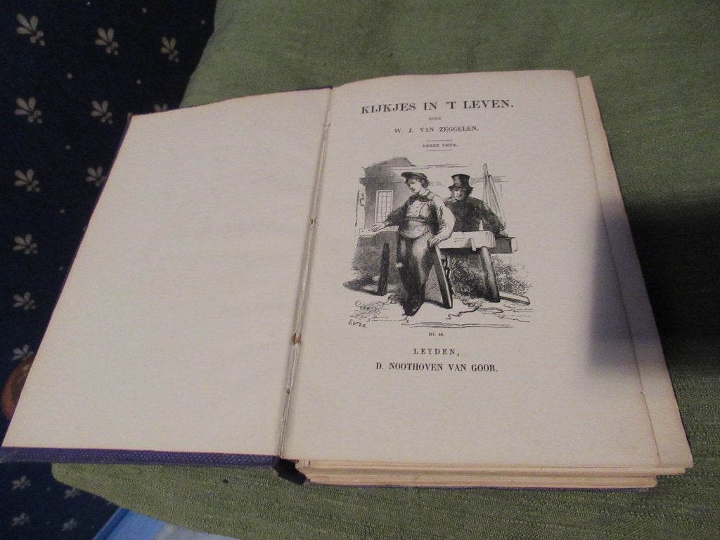 Kijkjes in het Leven  W.J.van Zeggelen, Gelezen, Ophalen of Verzenden, Van Zeggelen, Eén auteur