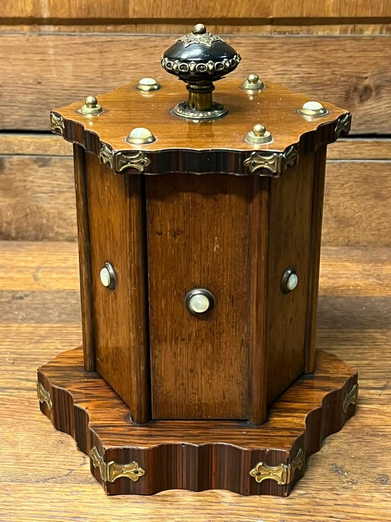 Oude sigaren carroussel Napoleon III, Tabaksdoos of Verpakking, Ophalen of Verzenden, Nvt, Nvt