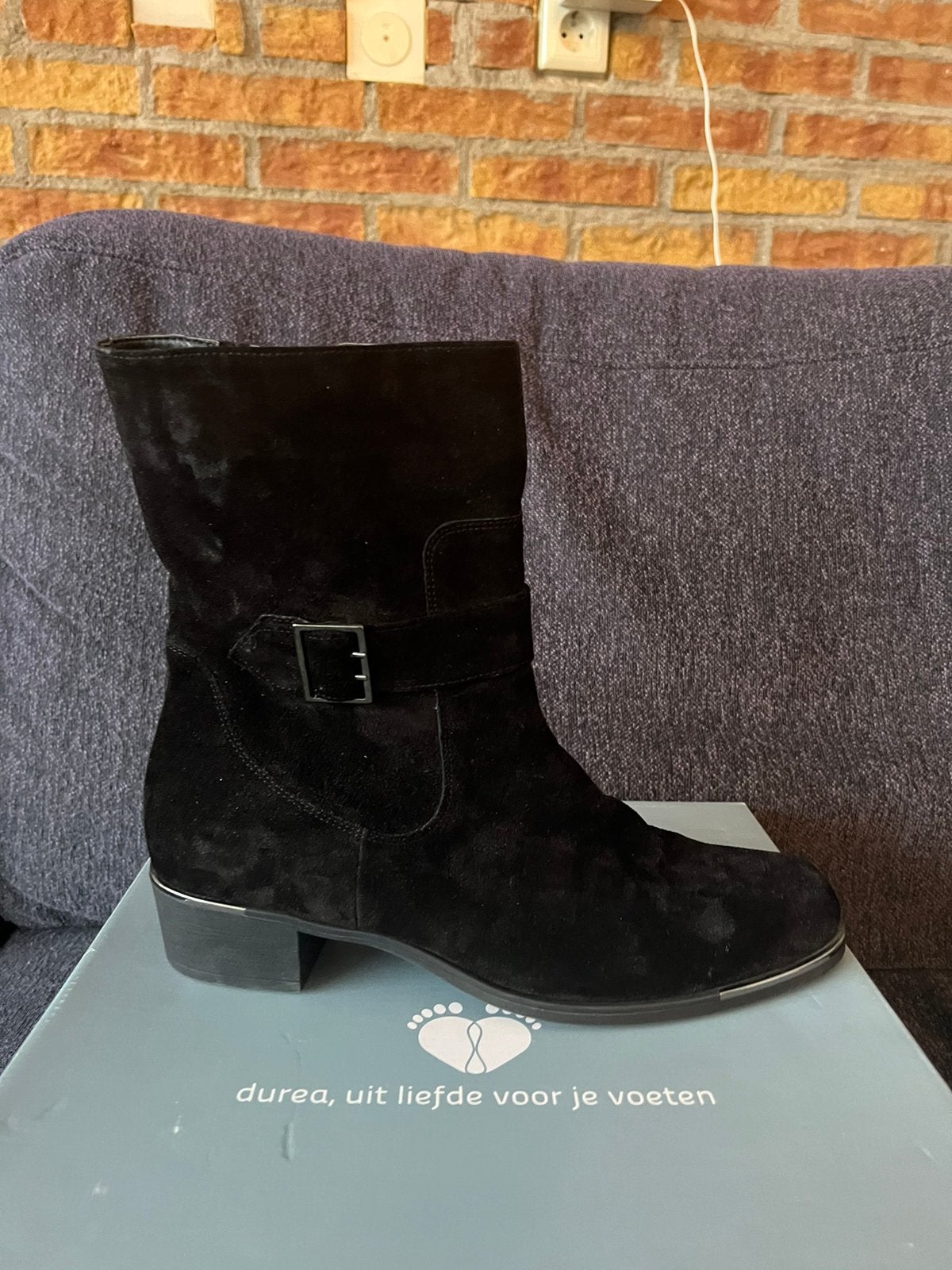 Durea Enkellaars Zwart nieuw maat 42 UK 8, Kleding | Dames, Schoenen, Zwart, Lage of Enkellaarzen, Nieuw, Ophalen of Verzenden