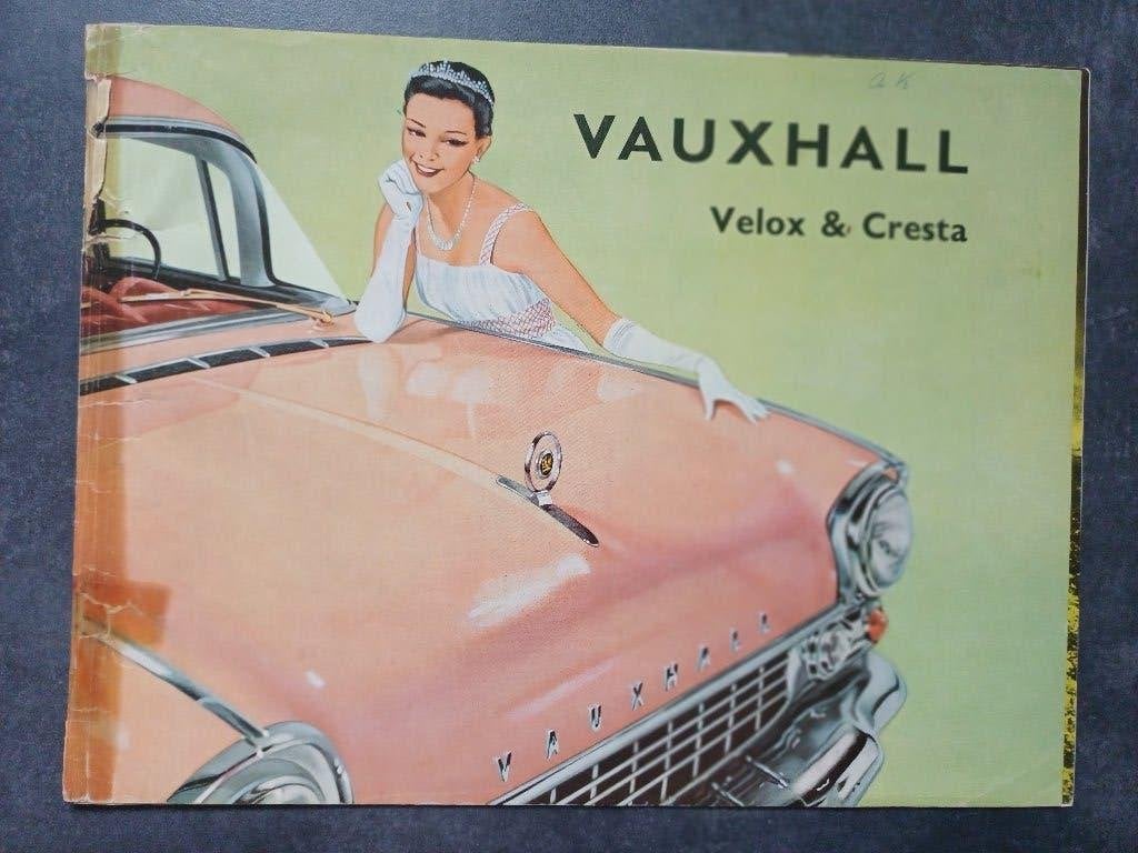 Oude Vauxhall Velox & Cresta brochure, Verzenden, Gelezen, Overige merken