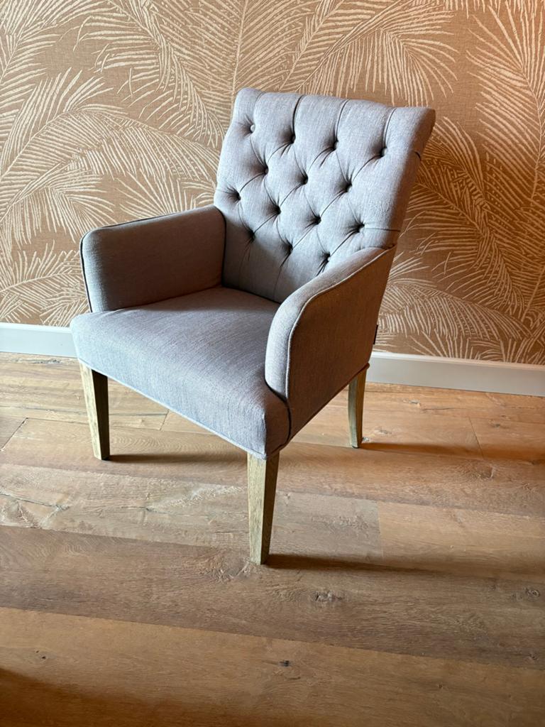 Richmond stoelen - gebruikt GRATIS, Huis en Inrichting, Stoelen, Ophalen, Zo goed als nieuw, Eén, Stof