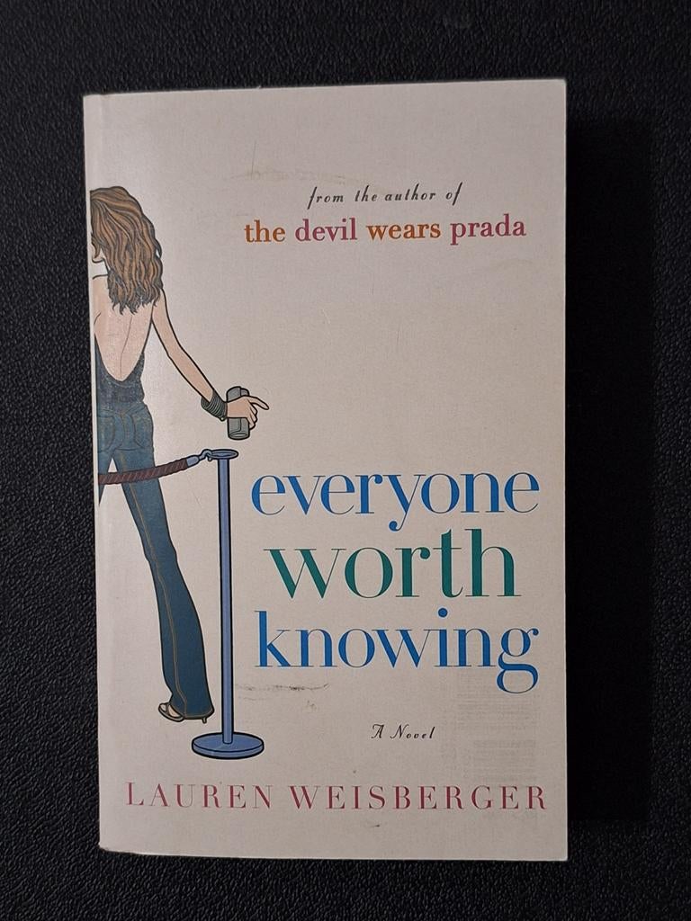 Everyone Worth Knowing - Lauren Weisberger (English book), Boeken, Ophalen, Gelezen, Lauren Weisberger, Amerika