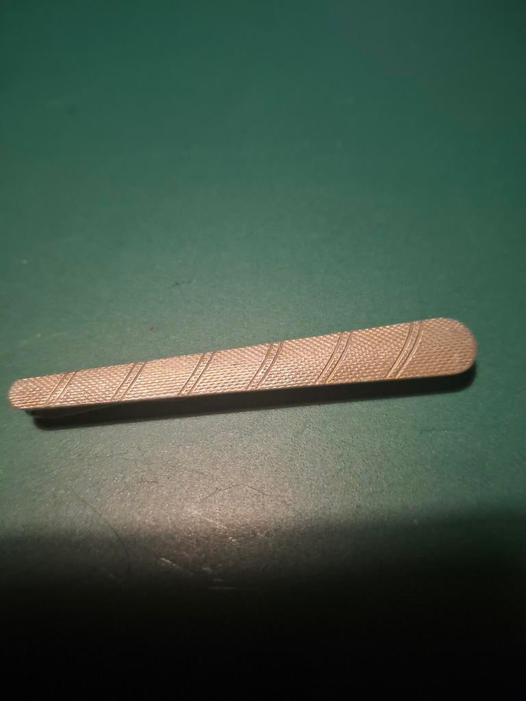 Zilveren  dasspeld, Antiek en Kunst, Ophalen of Verzenden
