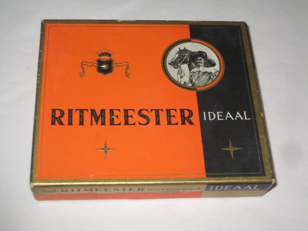 sigarendoos karton ritmeester ideaal (leeg), Ophalen of Verzenden, Zo goed als nieuw, Tabaksdoos of Verpakking