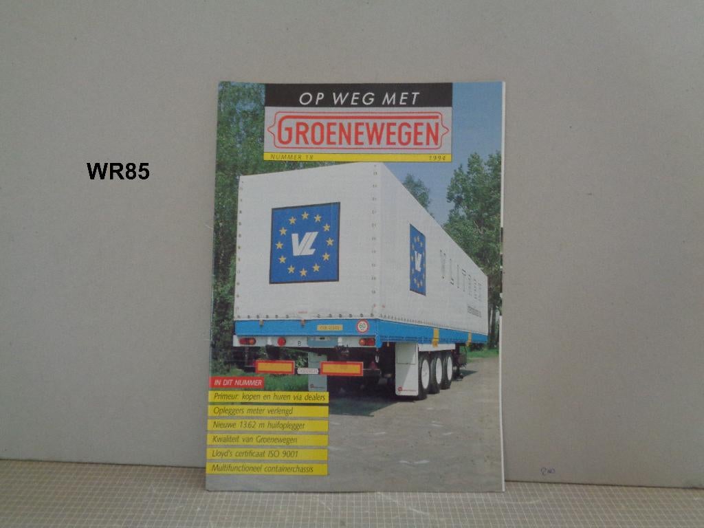 groenewegen folder, Ophalen of Verzenden, Zo goed als nieuw, Overige merken