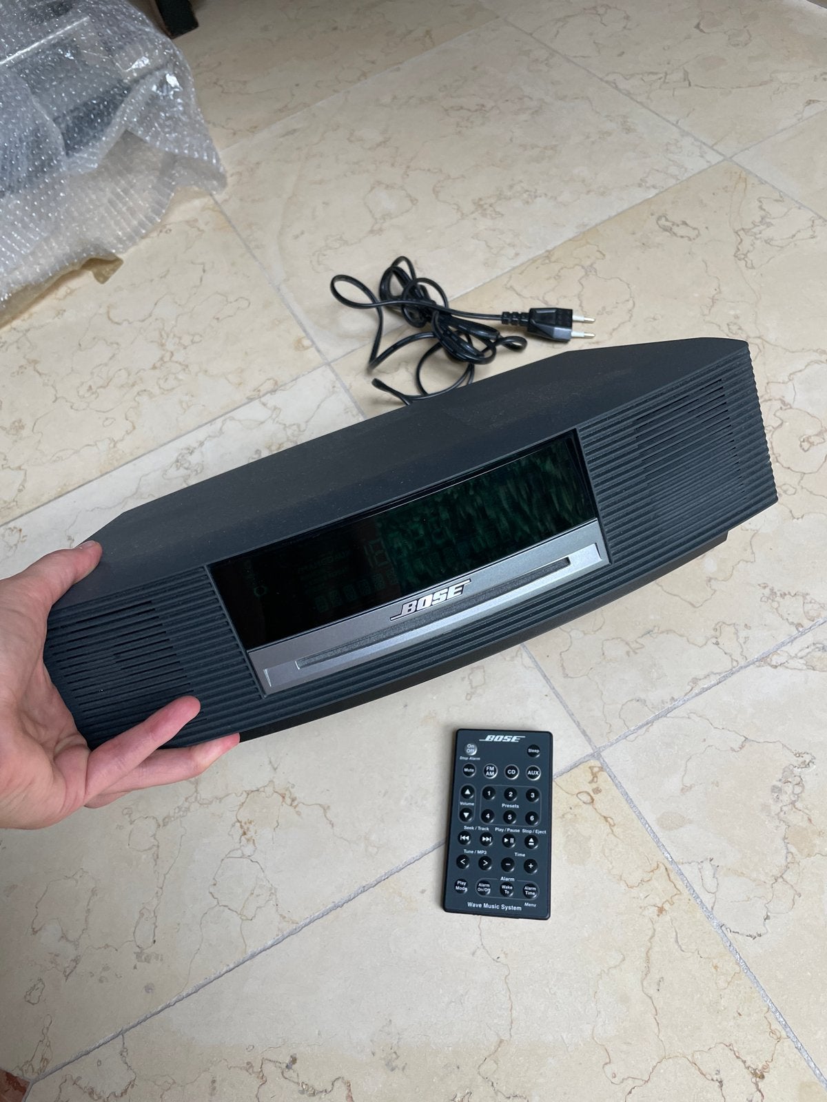 Bose Wave Music System met CD-speler en afstandsbediening, Zo goed als nieuw, Microset, Tuner of Radio, Ophalen