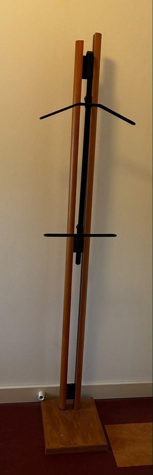 2 stuks Houten staande kwaliteits kledingstandaard dressboy, Ophalen, Zo goed als nieuw, Staande kapstok, 150 tot 200 cm