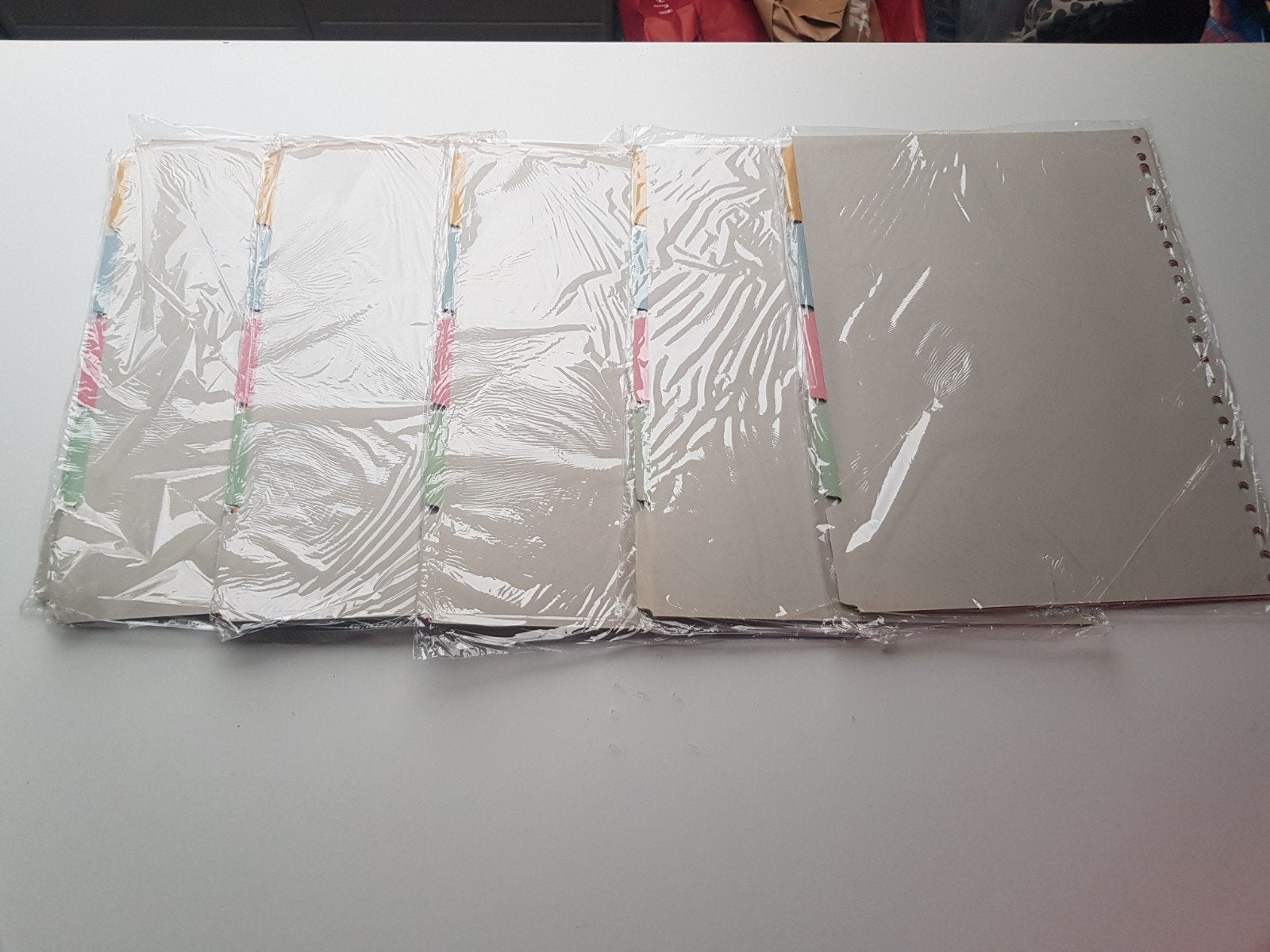 5x pak tabbladen, Diversen, Schoolbenodigdheden, Ophalen of Verzenden, Nieuw