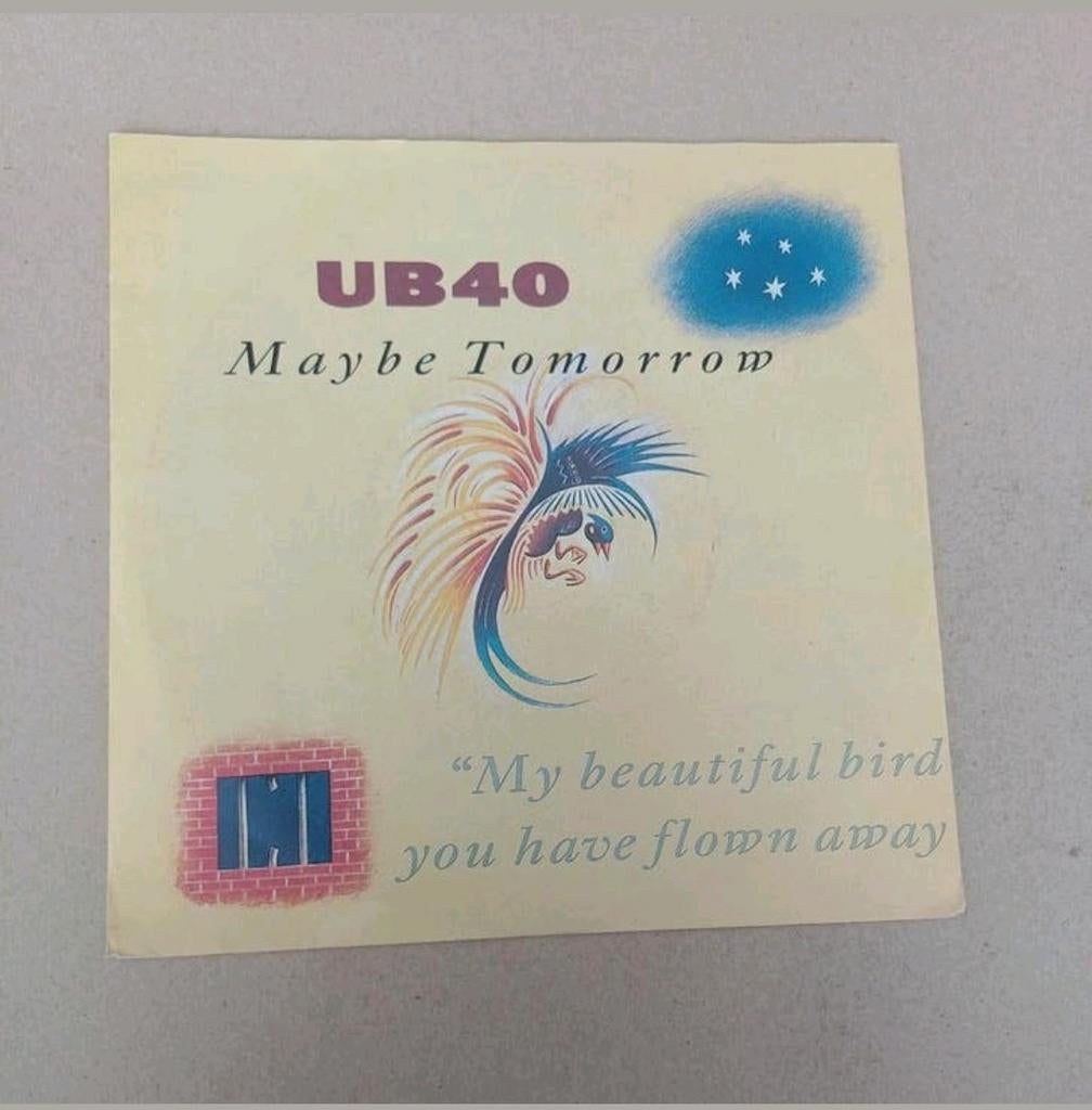 UB40 - Gereserveerd, Cd's en Dvd's, Vinyl Singles, Gebruikt, Beschermende buitenhoes, Single, 1980 - 1989, Pop, 7 inch, Ophalen of Verzenden