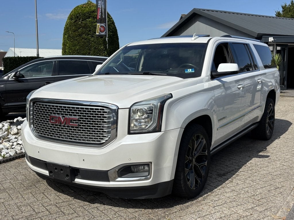 GMC Yukon XL Denali 6.2 V8 2016 LEES BESCHRIJVING (bj 2016), Automaat, 0 cilinders, Gebruikt, 8 stoelen