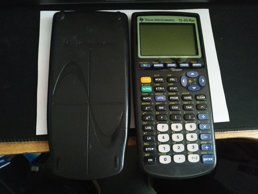 Texas Instruments (R) TI-83 Plus Graphing Calculator, Ophalen of Verzenden, Gebruikt