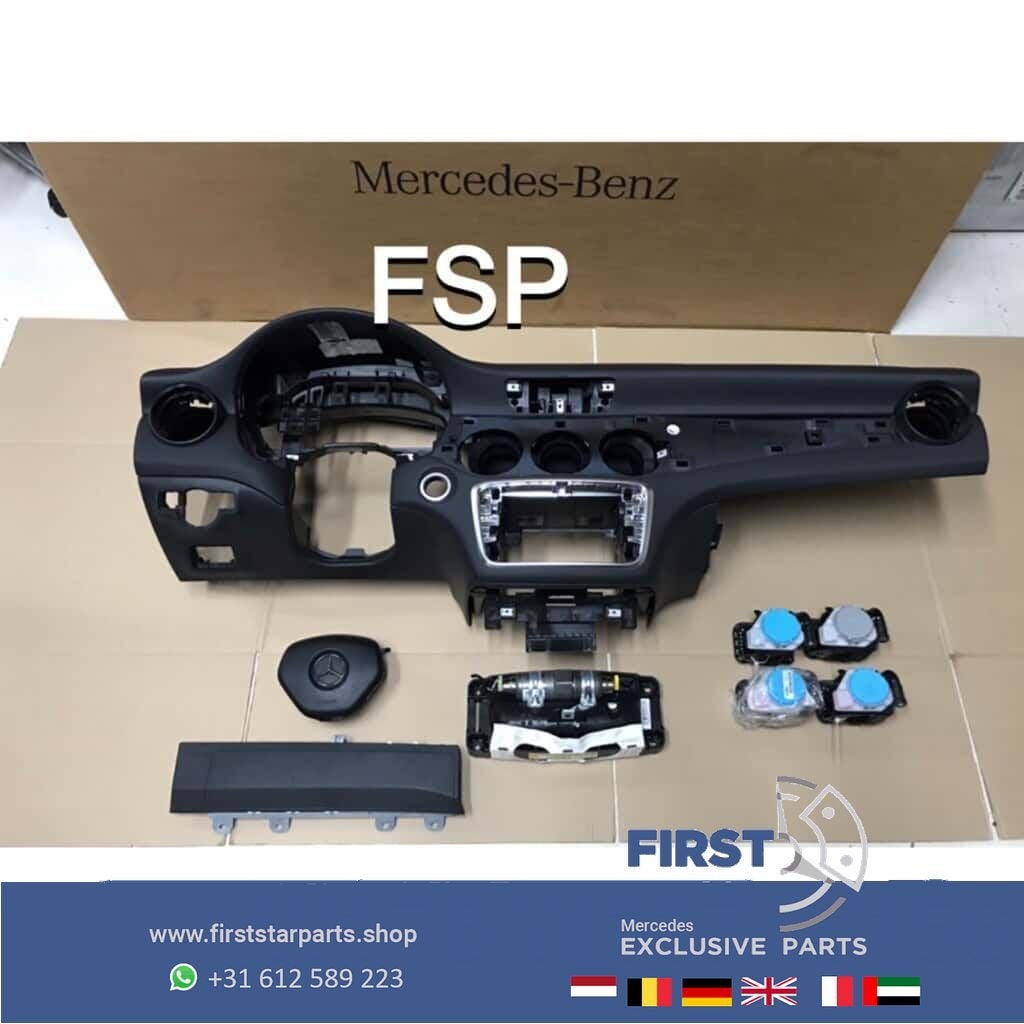Dashboard Airbag set Mercedes W176 A W117 CLA W156 GLA Klass, Gebruikt, -, Ophalen of Verzenden, -