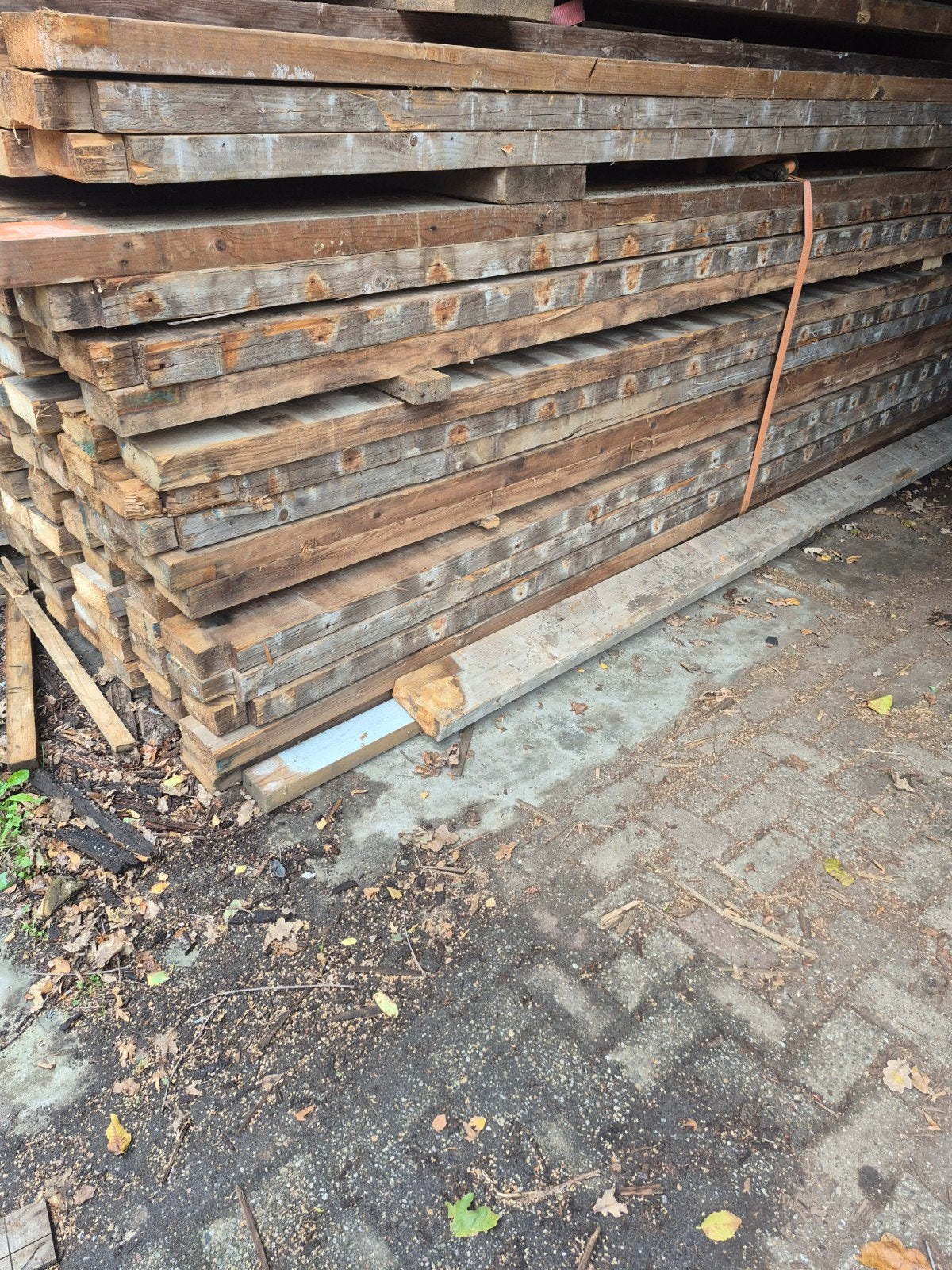 balkhout gordingen 450x20x7.cm, Ophalen of Verzenden, Gebruikt, 250 cm of meer, Planken